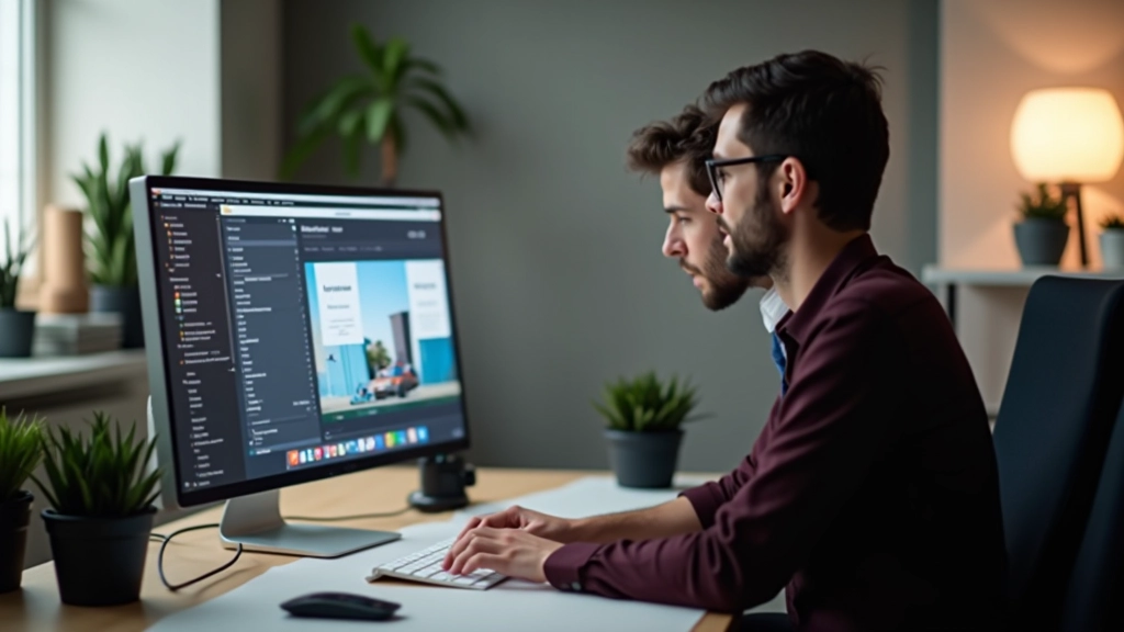 Collaboration tussen designer en developer op NoCode Studio BVBA