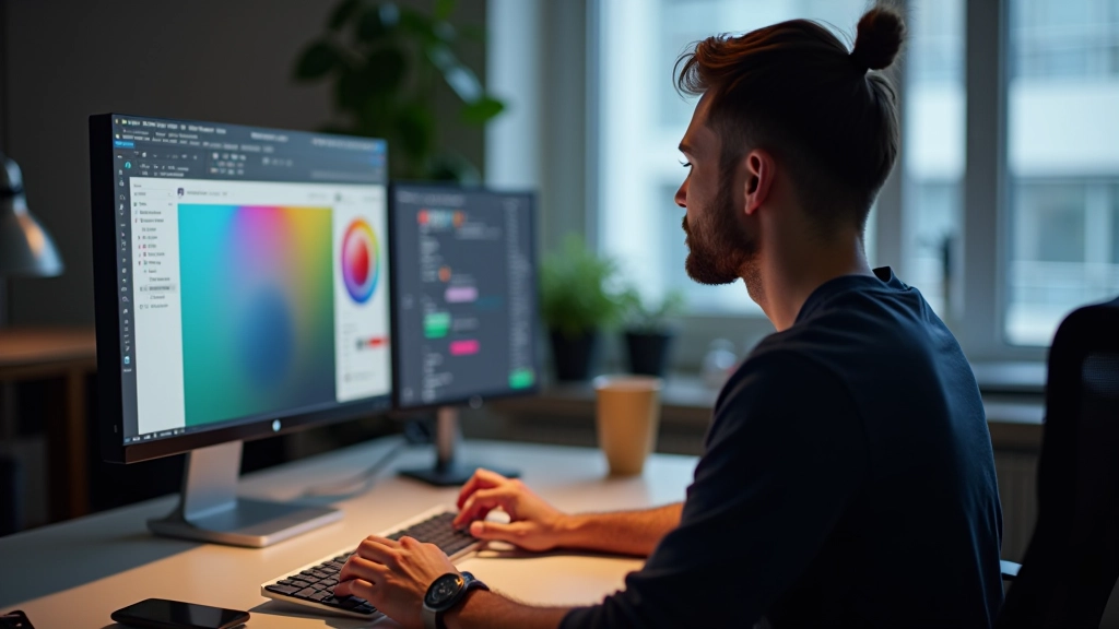 Designer past kleur, afmetingen en lettertype aan in eigenschappen paneel