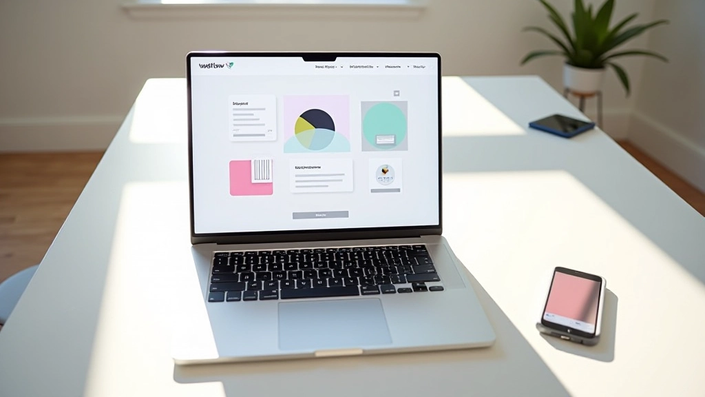Website scroll-animatie met fade-in elementen die stap voor stap verschijnen