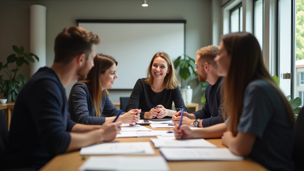 Team van NoCode Studio BVBA in de design studio